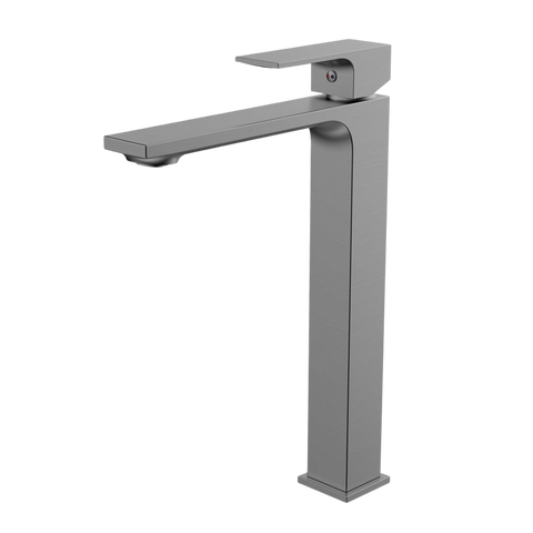 Monomando Alto para Lavabo "Row" Gris Oxford